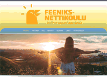 Tablet Screenshot of feeniks-koulu.fi